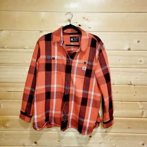 Heavy Flannal Button down Jacket